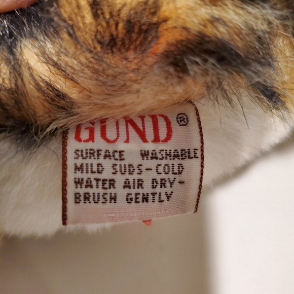 GUND Vintage 1982 Tamba The Tiger Plush Animal 8" - Picture 11 of 12